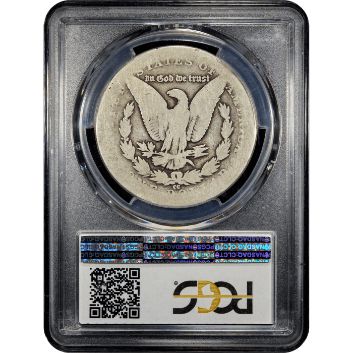 1885-CC Morgan Dollar ($1) SLAB Image