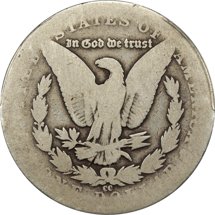 1885-CC Morgan Dollar ($1) REVERSE Image