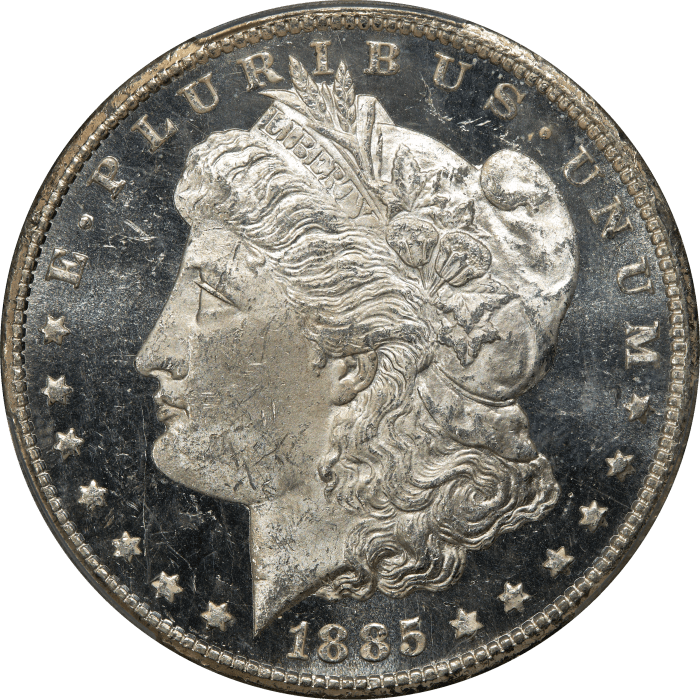 1885-CC Morgan Dollar ($1) Obverse Image