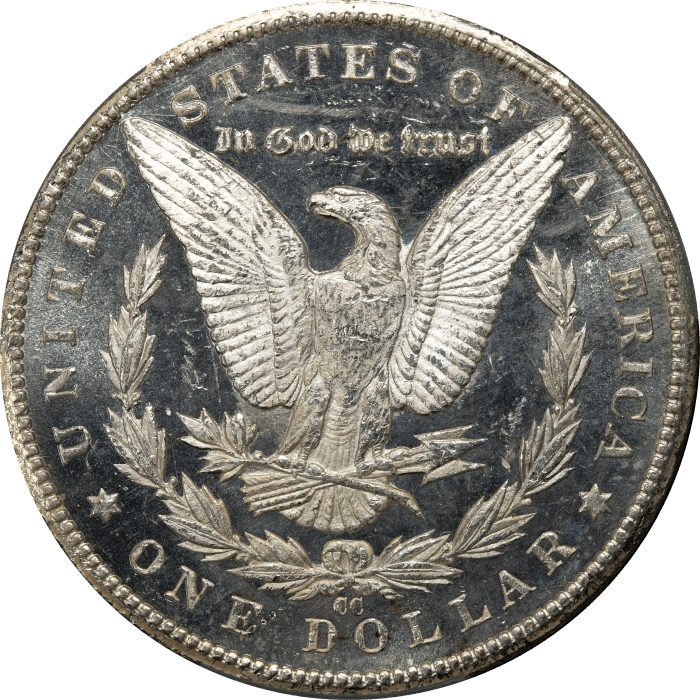 1885-CC Morgan Dollar ($1) Reverse Image
