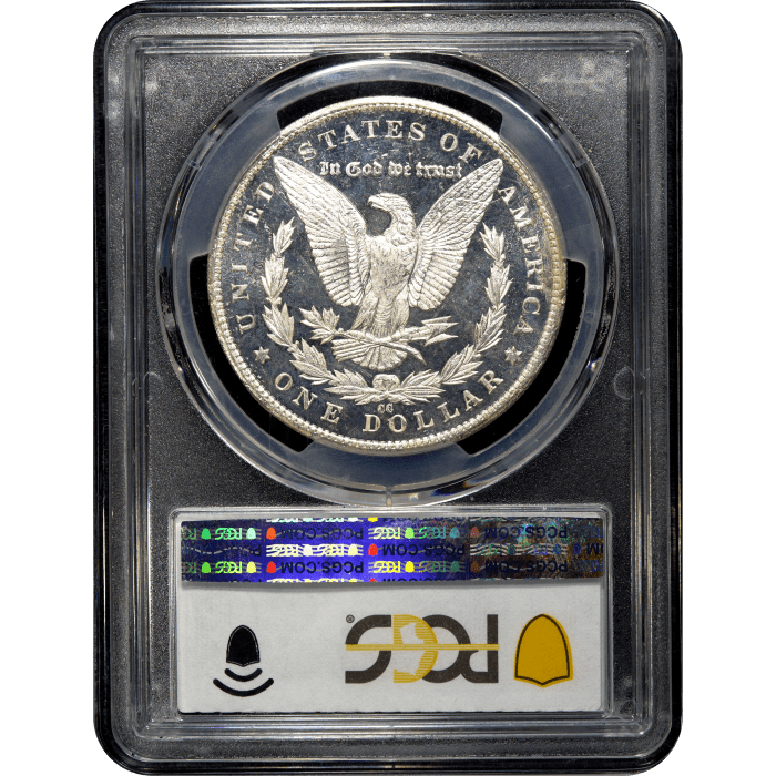 1885-CC Morgan Dollar ($1) Reverse Slab Image