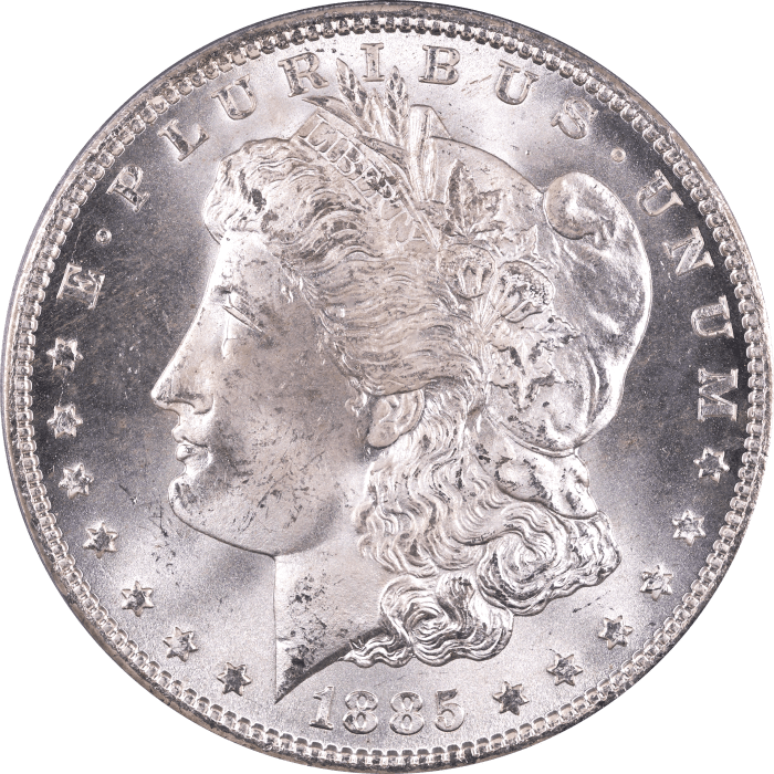 1885-CC Morgan Dollar ($1) Obverse Image