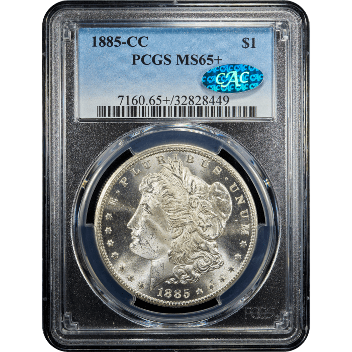 1885-CC Morgan Dollar ($1) SLAB Image