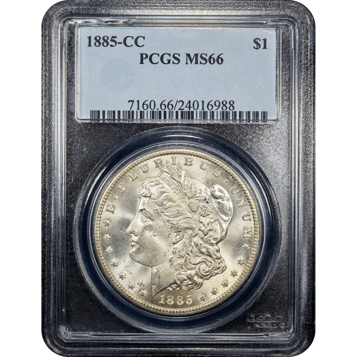 1885-CC Morgan Dollar ($1) SLAB Image