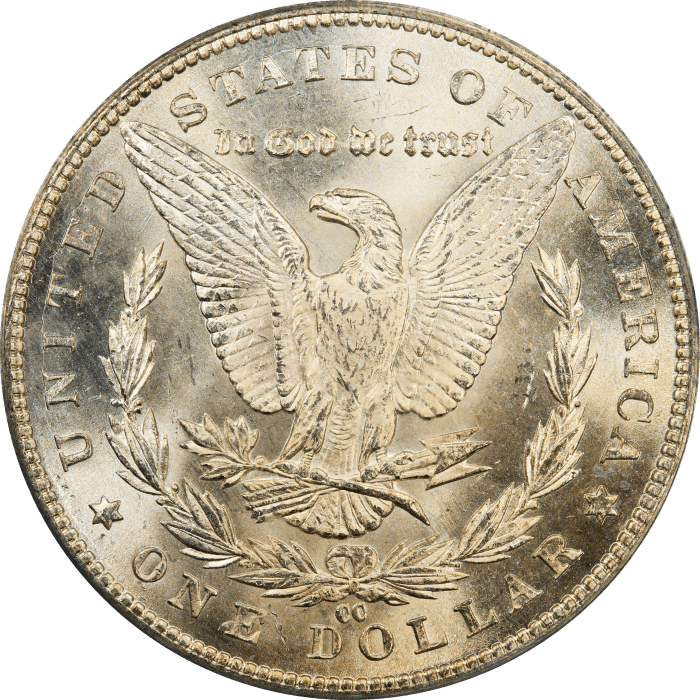 1885-CC Morgan Dollar ($1) REVERSE Image