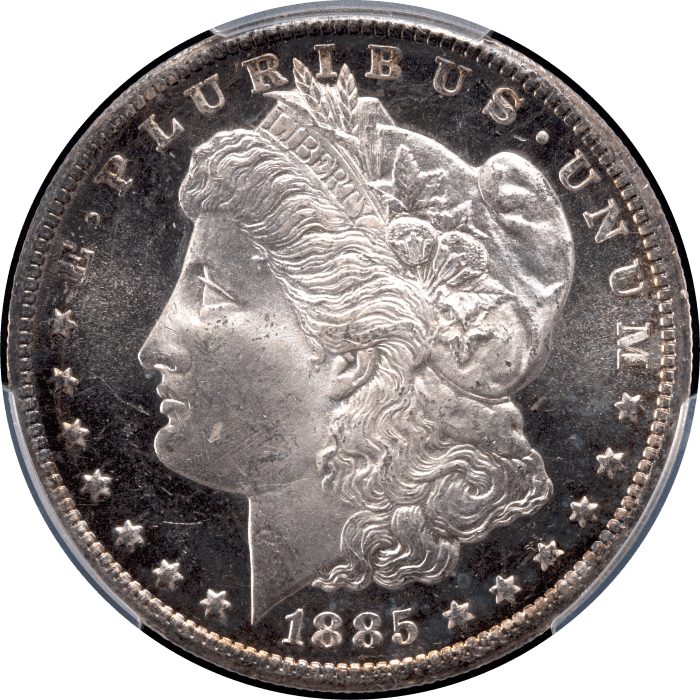 1885-CC Morgan Dollar ($1) Obverse Image