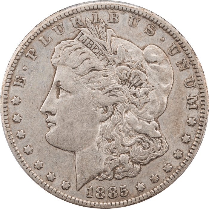 1885-CC Morgan Dollar ($1) Obverse Image