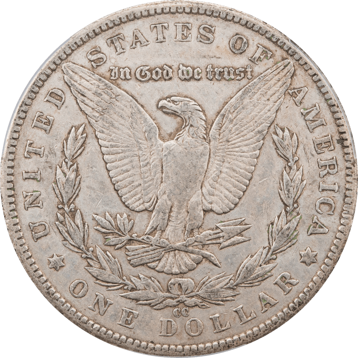 1885-CC Morgan Dollar ($1) Reverse Image