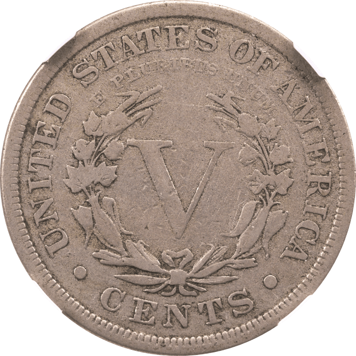 1885 Liberty Nickel (5c) Reverse Image