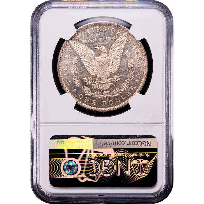 1885-O Morgan Dollar ($1) DMPL Reverse Slab Image