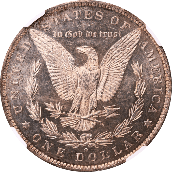 1885-O Morgan Dollar ($1) DMPL Reverse Image