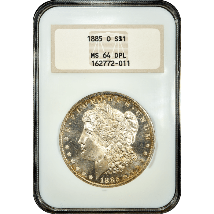 1885-O Morgan Dollar ($1) SLAB Image