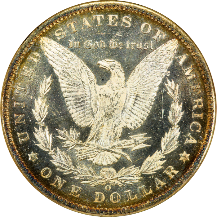 1885-O Morgan Dollar ($1) REVERSE Image