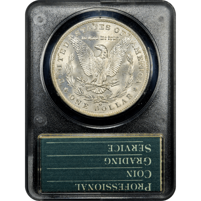 1885-O Morgan Dollar ($1) Rattler SLAB Image