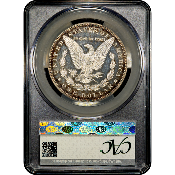 1886 Morgan Dollar ($1) Reverse Slab Image