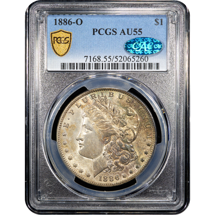 1886-O Morgan Dollar ($1) Obverse Slab Image