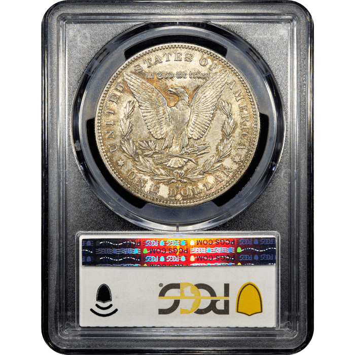1886-O Morgan Dollar ($1) Reverse Slab Image