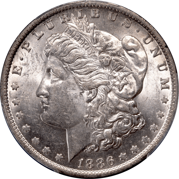 1886-O Morgan Dollar ($1) Obverse Image