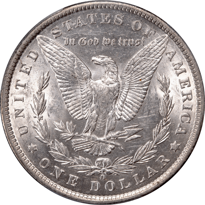 1886-O Morgan Dollar ($1) Reverse Image