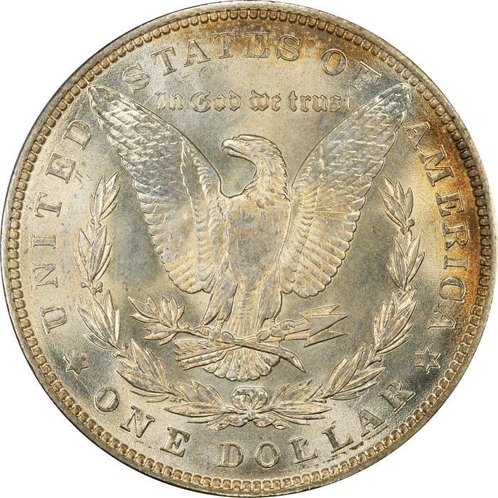 1887 Morgan Dollar ($1) REVERSE Image