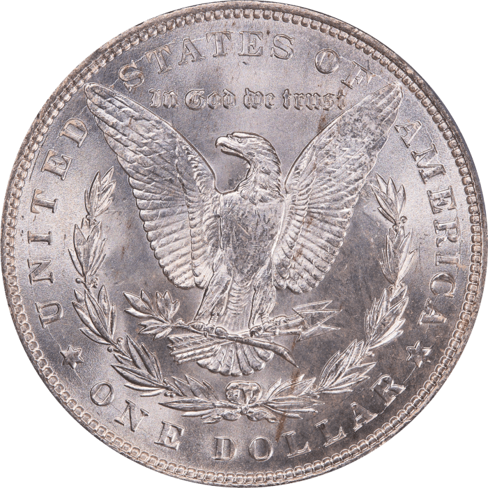 1887 Morgan Dollar ($1) Reverse Image