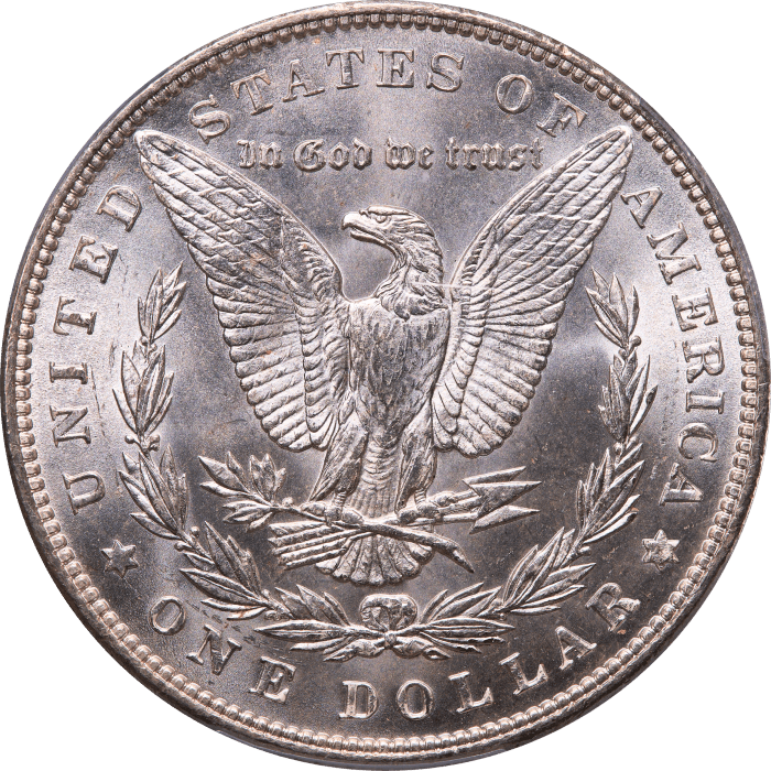 1887 Morgan Dollar ($1) Reverse Image