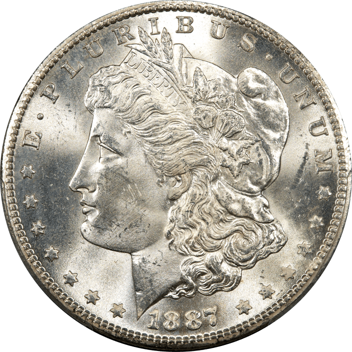 1887-S Morgan Dollar ($1) OBVERSE Image