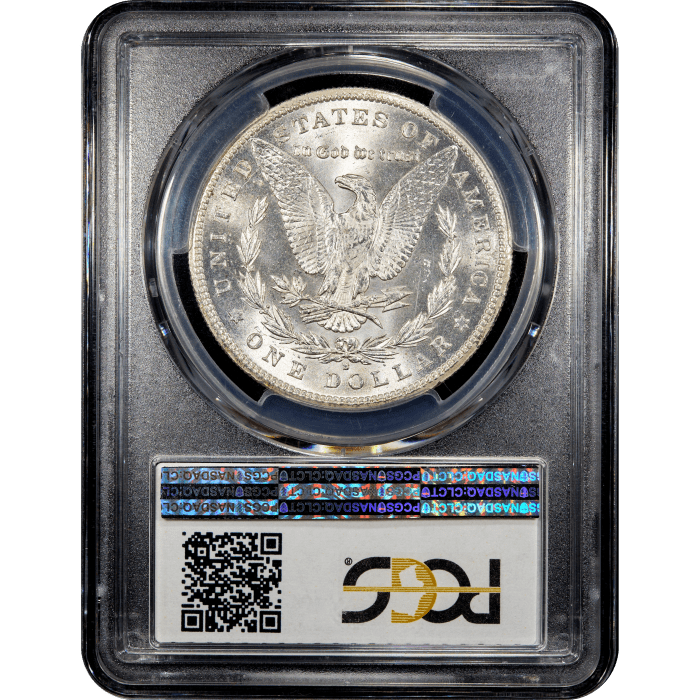 1887-S Morgan Dollar ($1) Reverse Slab Image