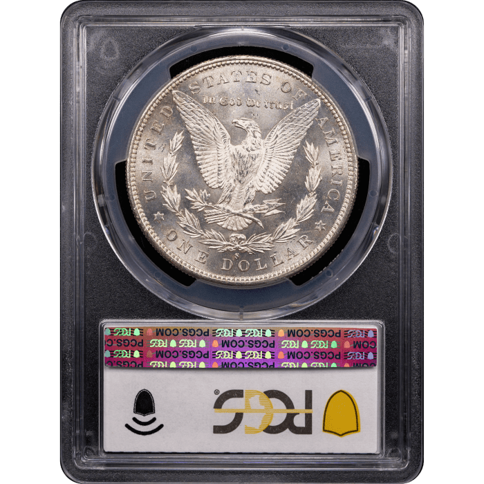 1887-S Morgan Dollar ($1) Reverse Slab Image