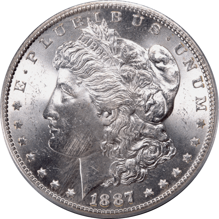 1887-S Morgan Dollar ($1) Obverse Image