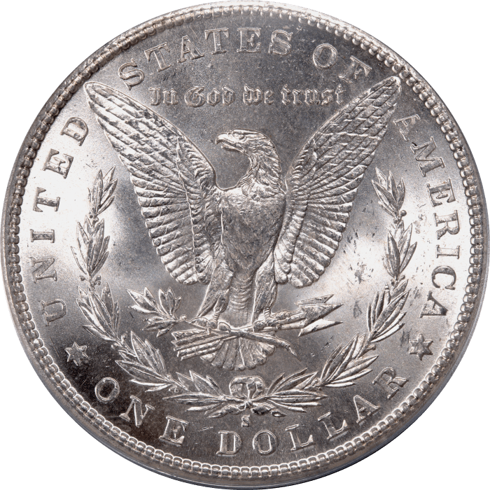 1887-S Morgan Dollar ($1) Reverse Image
