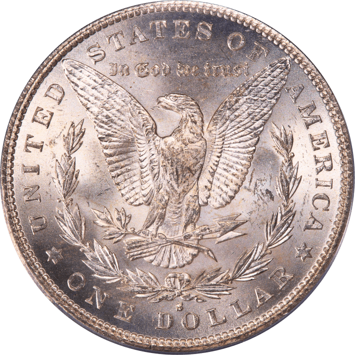 1887-S Morgan Dollar ($1) Reverse Image