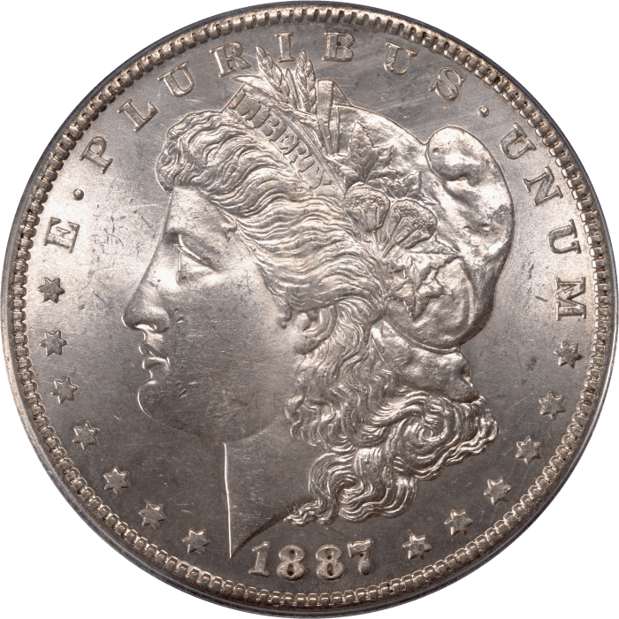 1887-S Morgan Dollar ($1) Obverse Image