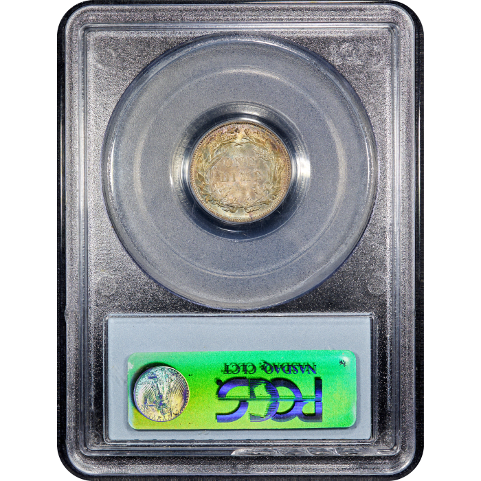 1887 Seated Liberty Dime (10c) SLAB Image