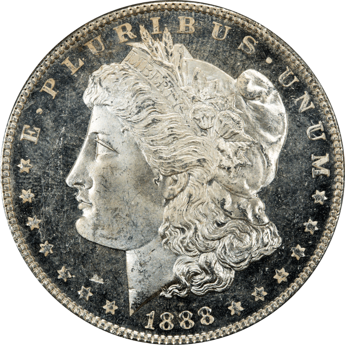 1888 Morgan Dollar ($1) Obverse Image