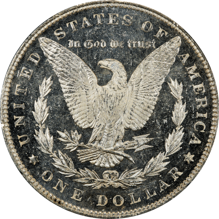 1888 Morgan Dollar ($1) REVERSE Image