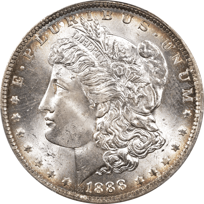 1888-O Morgan Dollar ($1) OBVERSE Image