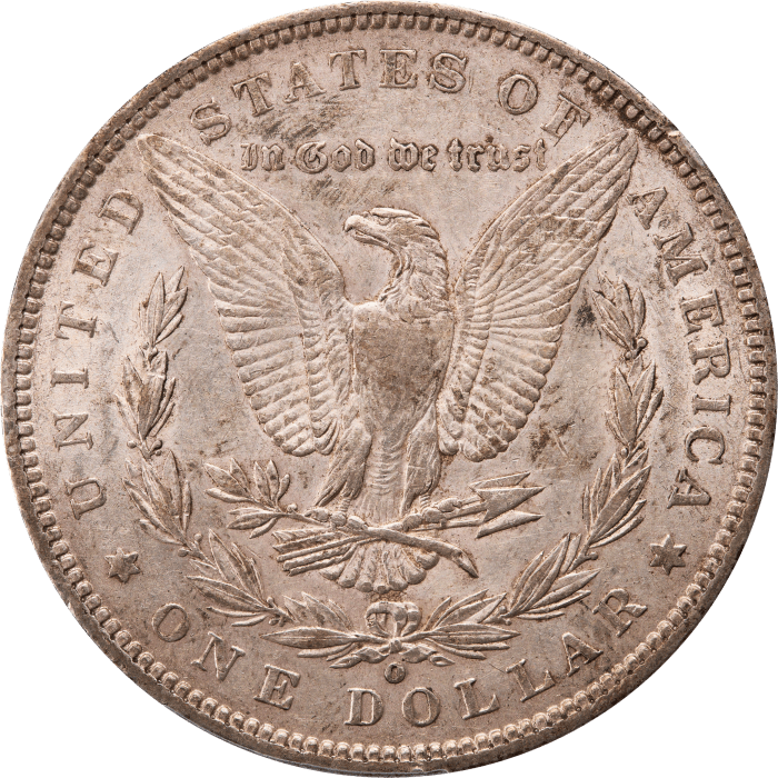 1888-O Morgan Dollar ($1) VAM 4 Hot Lips Reverse Image