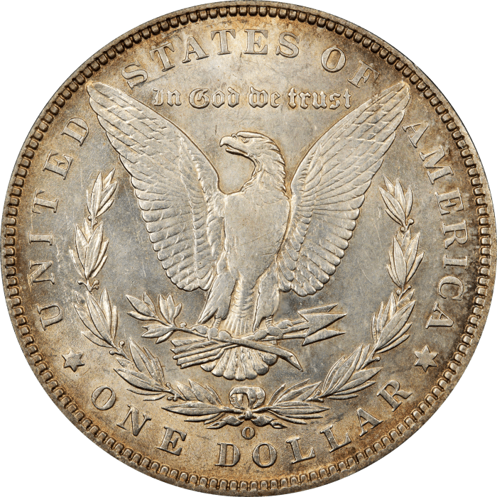 1888-O Morgan Dollar ($1) VAM 4 Hot Lips Reverse Image