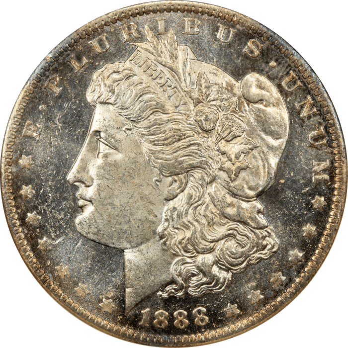 1888-O Morgan Dollar OBVERSE Image