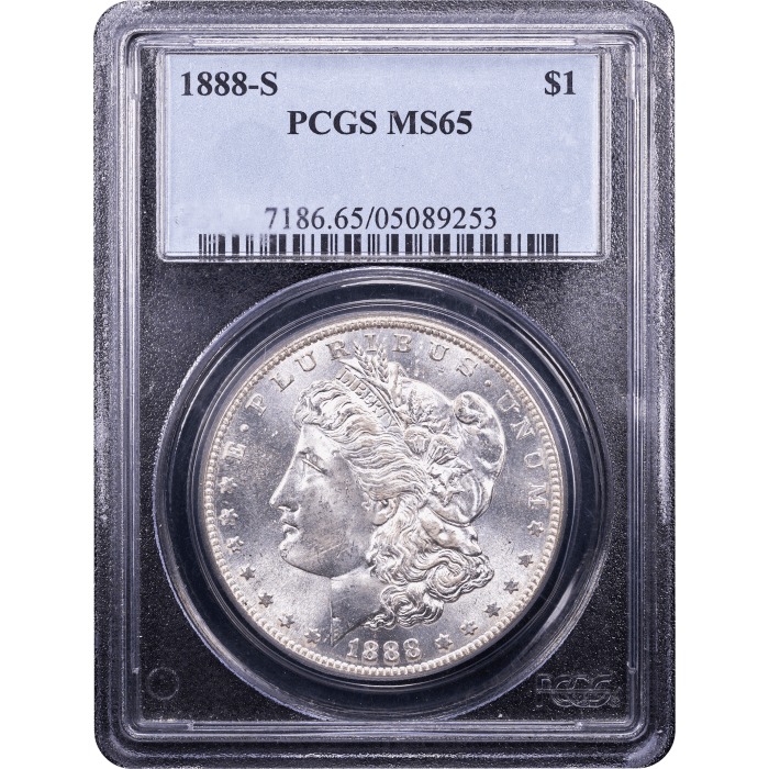 1888-S Morgan Dollar ($1) Obverse Slab Image