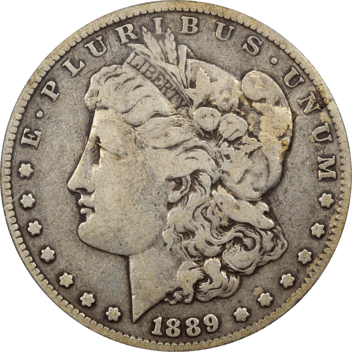 1889-CC Morgan Dollar ($1) Obverse Image