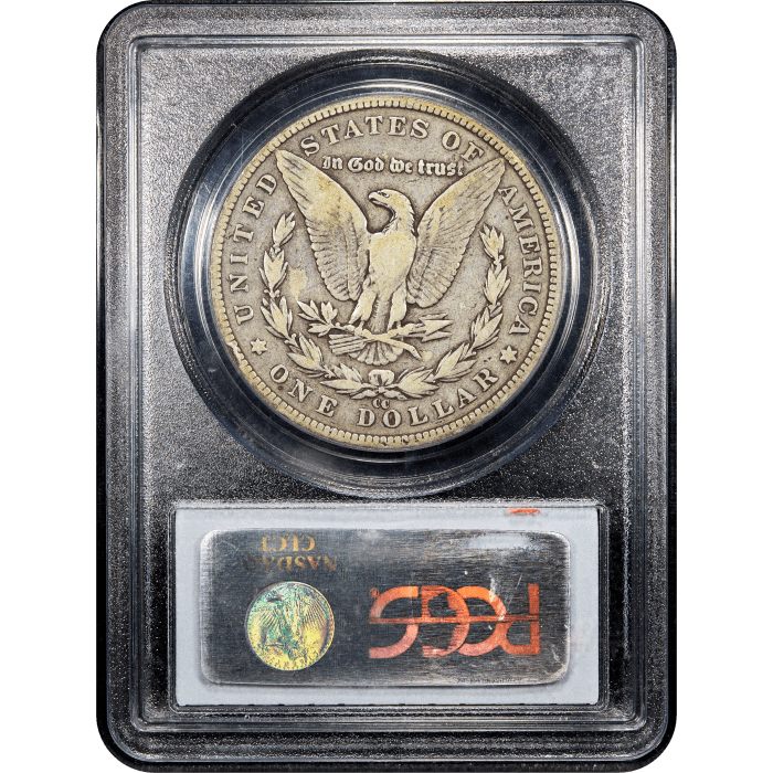 1889-CC Morgan Dollar ($1) Reverse Slab Image