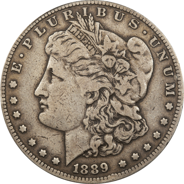 1889-CC Morgan Dollar ($1) Obverse Image