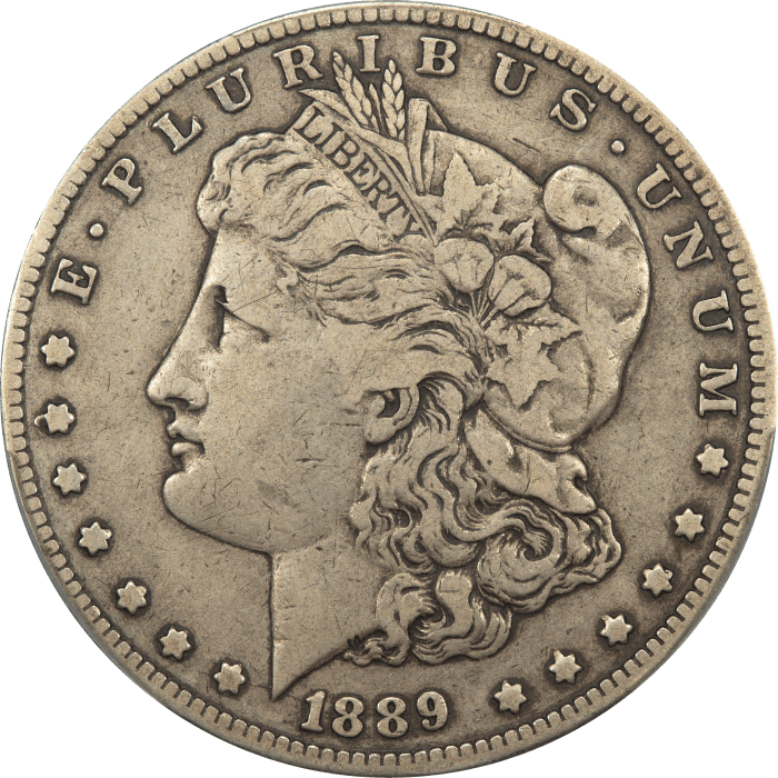1889-CC Morgan Dollar ($1) Obverse Image