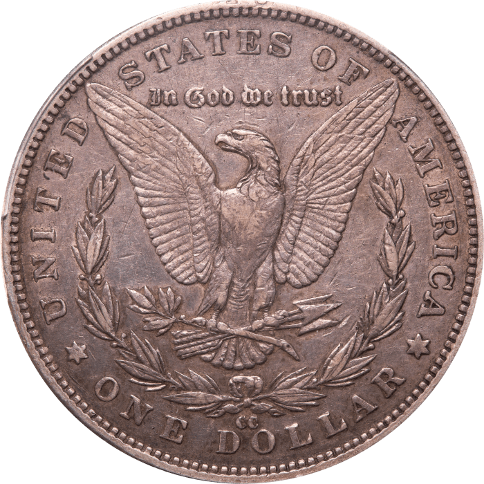 1889-CC Morgan Dollar ($1) Reverse Image