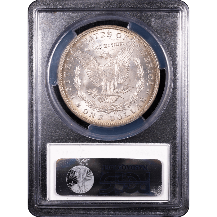 1889-O Morgan Dollar ($1) Reverse Slab Image
