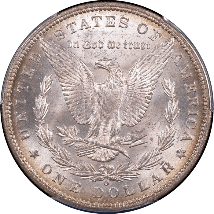 1889-O Morgan Dollar ($1) Reverse Image