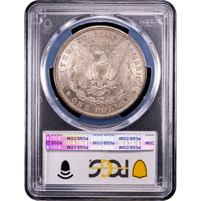 1889-S Morgan Dollar ($1) Reverse Slab Image