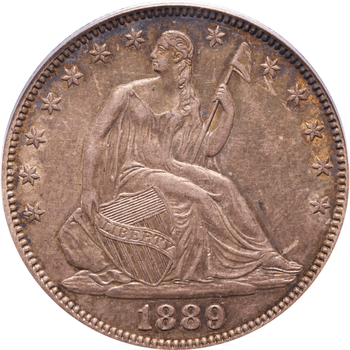 1889 Seated Liberty Half (50c) Obverse Image